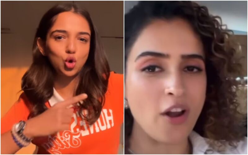 Ahsaas Channa-Sanya Malhotra Recreate VIRAL ‘Main Ne Tujhko Pyaar Kiya’ Reel; Actresses Leave Fans In Awe- WATCH