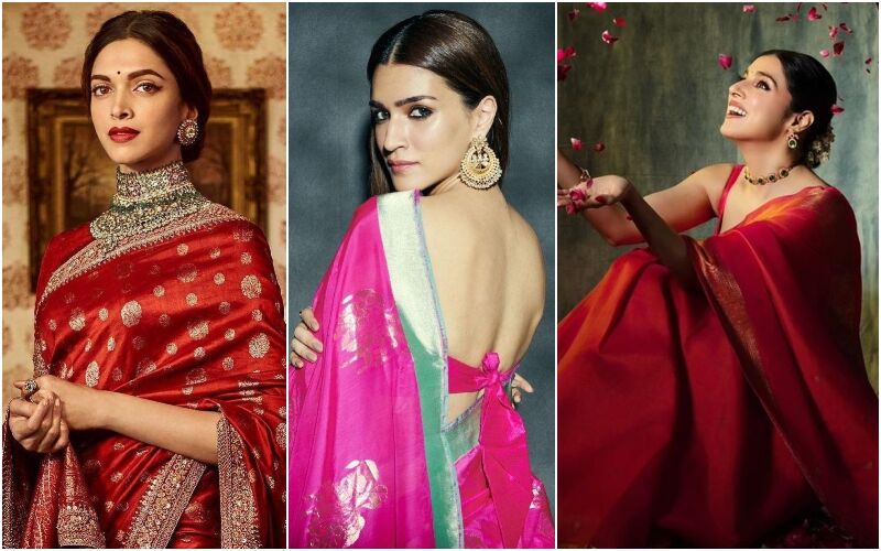 Deepika Padukone, Kriti Sanon To Divya Khossla: Here's A List Of 5 Actress That Have Stunned In Silk Banarasi Saree