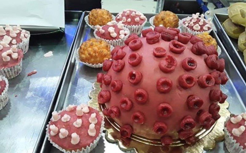 Kolkata Sweet Shop Whips Up Coronavirus Sandesh And Cupcake; We're Sure They Taste Yum But The Optics Are Cringeworthy