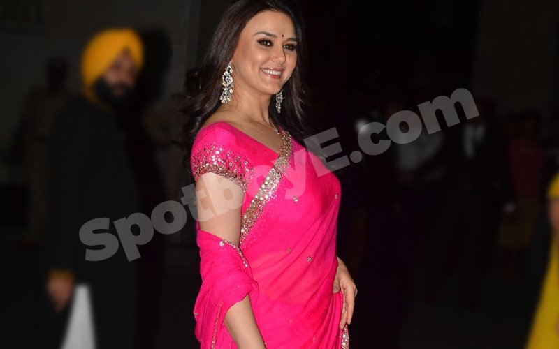 Preity Zinta shoots for her first film post marriage