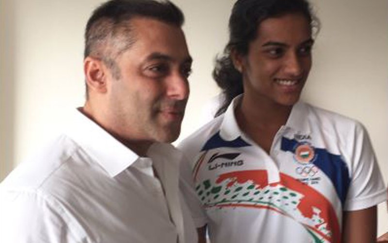 Salman Cheers For PV Sindhu On Her Olympic Win