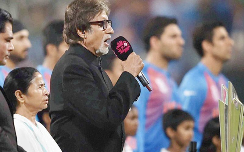 Complaint filed against Big B for singing National Anthem incorrectly