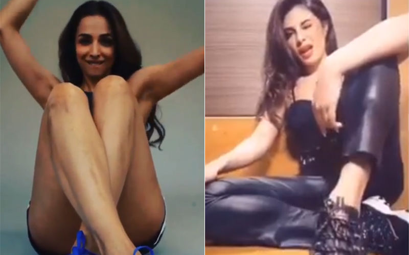 COPY CAT! Malaika Arora's Footwear Ad Will Remind You Of Jacqueline Fernandez's Old Commercial