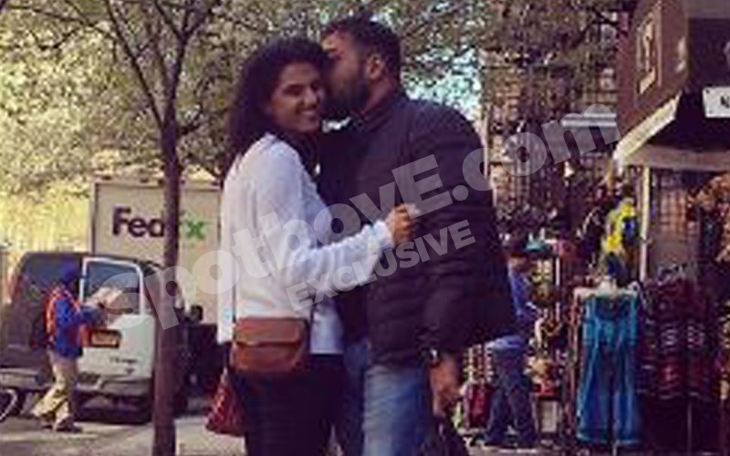 CAUGHT! Anurag Kashyap kissing girlfriend Shubhra Shetty on Manhattan streets