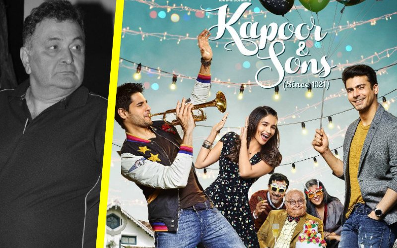 Rishi Kapoor sneaks out of Kapoor & Sons trailer launch
