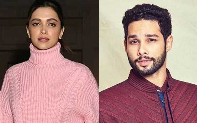 Deepika Padukone-Siddhant Chaturvedi Show Off Peace Sign While Chilling And Giggling In The Balcony