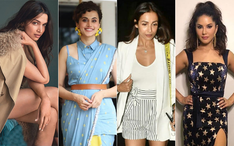 Sunday Style Game: Deepika Padukone, Malaika Arora, Taapsee Pannu And Sunny Leone Are All About Fashion First