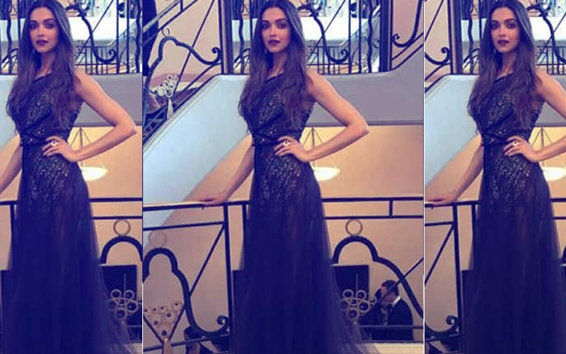 Cannes Film Festival 2017: Deepika Padukone Dares To Bare In A Sheer Black Gown