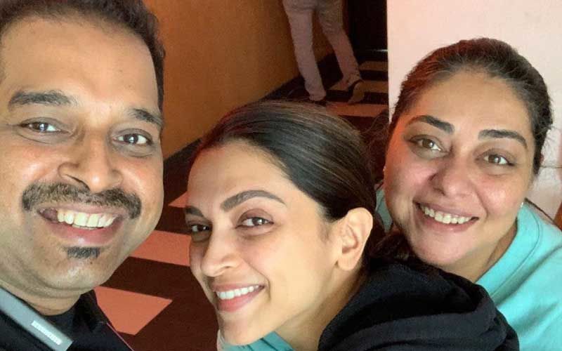 Chhapaak: Deepika Padukone Glows Sans Makeup As She Poses With Shankar Mahadevan And Meghna Gulzar