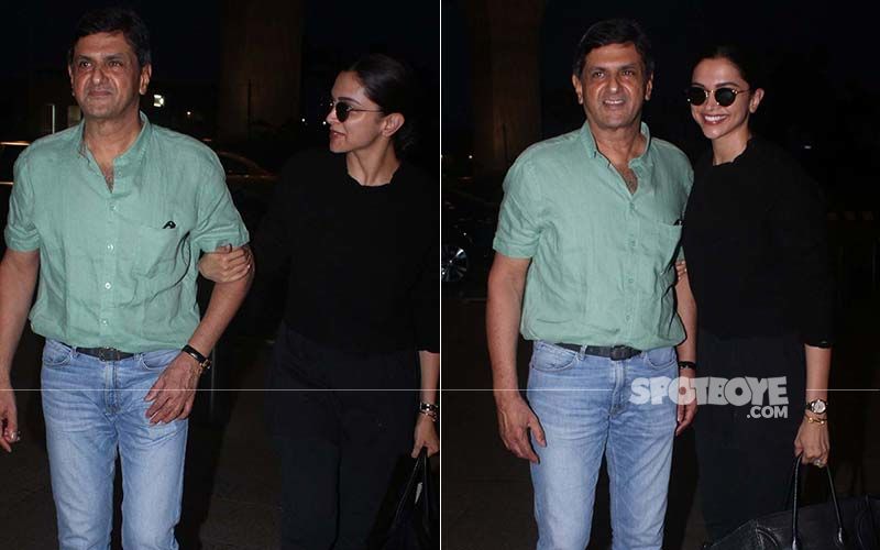 Deepika And Prakash Padukone’s Cute Father-Daughter Moments From The Airport Can’t Be Missed
