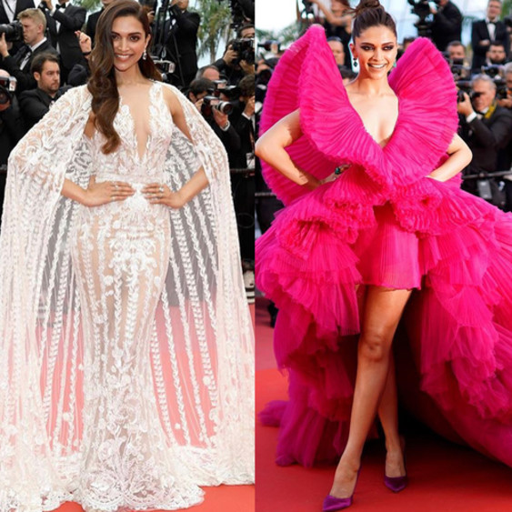 deepika day red carpet looks