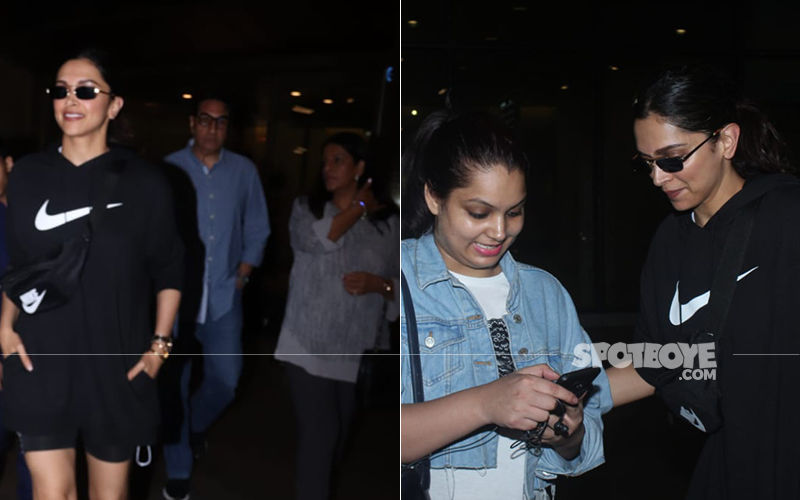 Deepika Padukone Obliges A Fan With A Selfie And A Wide Smile As She Gets Papped At The Airport With Her In-Laws: Watch Video