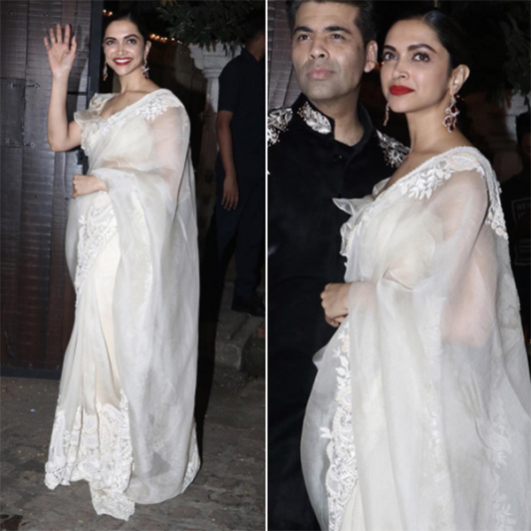 deepika padukone at anil and sonam kapoors diwali party