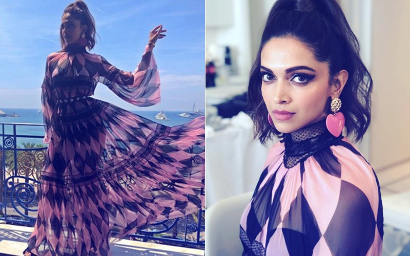 Cannes 2018: Deepika Padukone Wants To Fly Like A Butterfly In This Printed Maxi