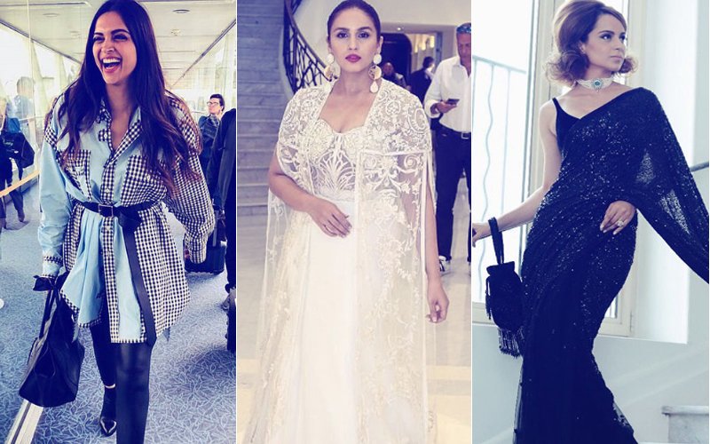 Cannes 2018: Deepika Padukone Goes Casual, Kangana Ranaut’s Debut Is Retro & Huma Qureshi Plays Safe