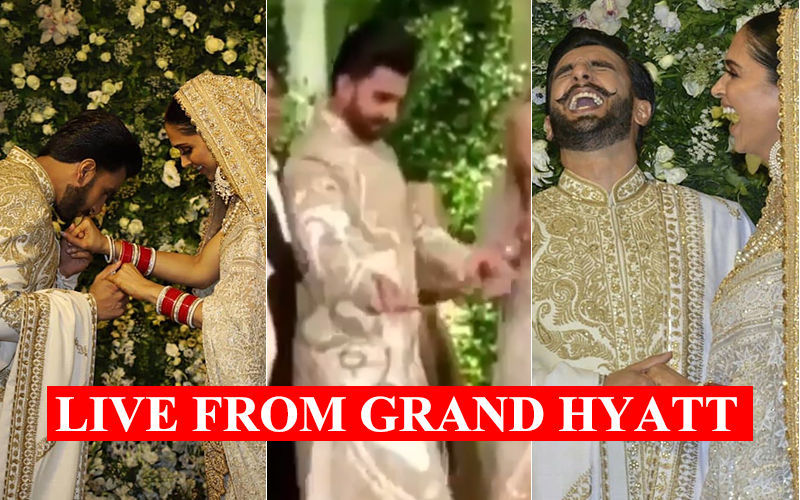 रणवीर सिंह और दीपिका पादुकोण के रिसेप्शन की ये कैंडिड फोटोज और वीडियोज आपका दिल जीत लेंगी