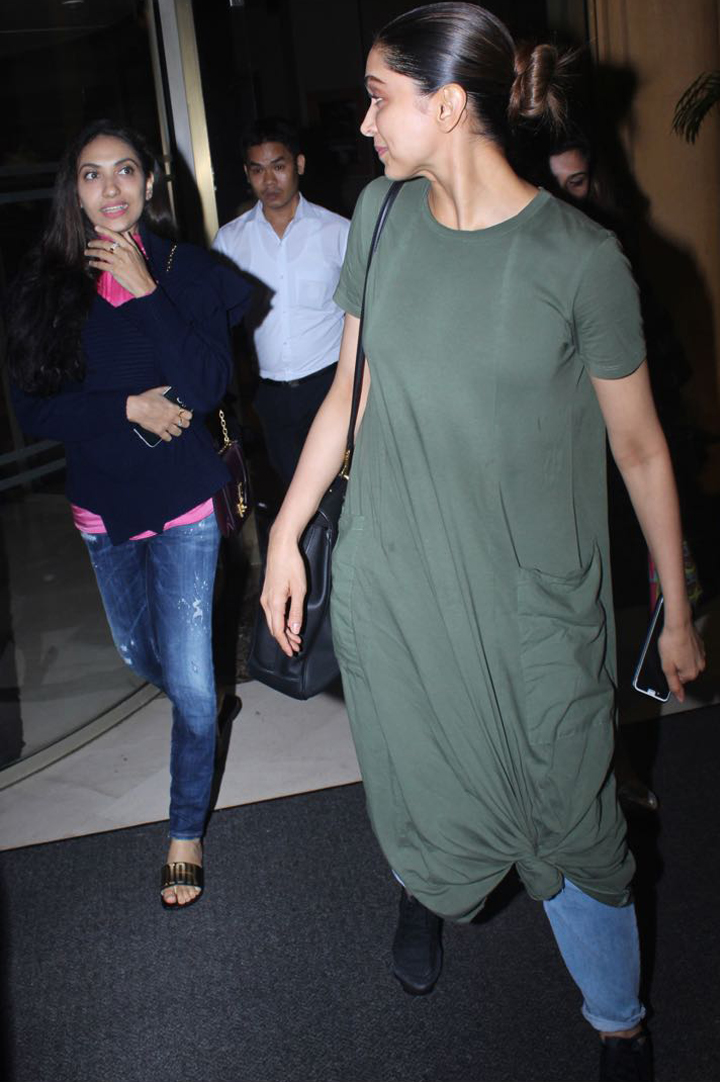 deepika padukone snapped with prerna arora