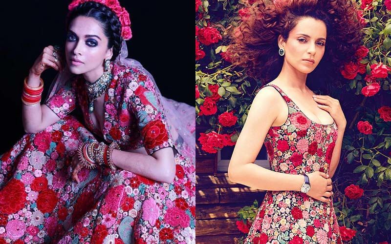 Deepika Padukone Vs Kangana Ranaut Fashion Face-Off: Who Wore The Sabyasachi Creation Better?