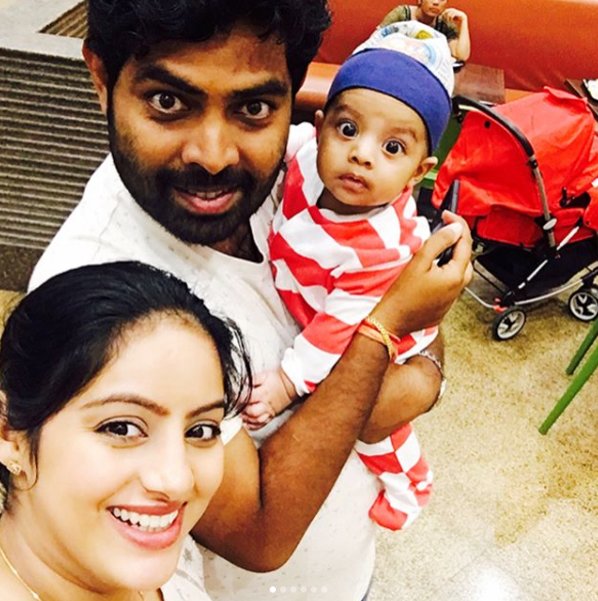 deepika singh rohit raj goyal and baby soham