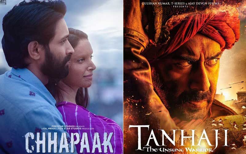 Chhapaak, Tanhaji Box-Office Collections Day 1: Ajay Devgn Starrer Beats Deepika Padukone’s Film