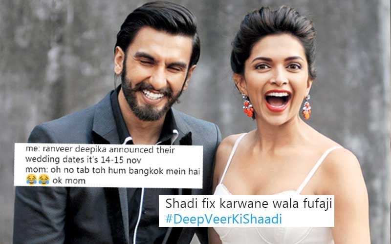 Deepika Padukone-Ranveer Singh Wedding: These Memes Will Make You ROFL
