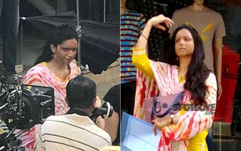 Deepika Padukone Spotted Shooting For Chhapaak In The Capital City; Looks Unrecognisable As Malti