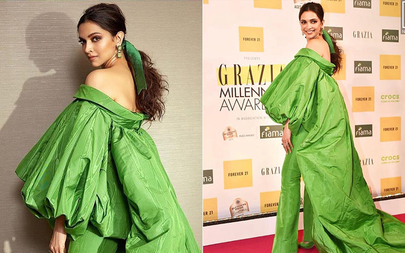 Deepika padukone outlet green dress