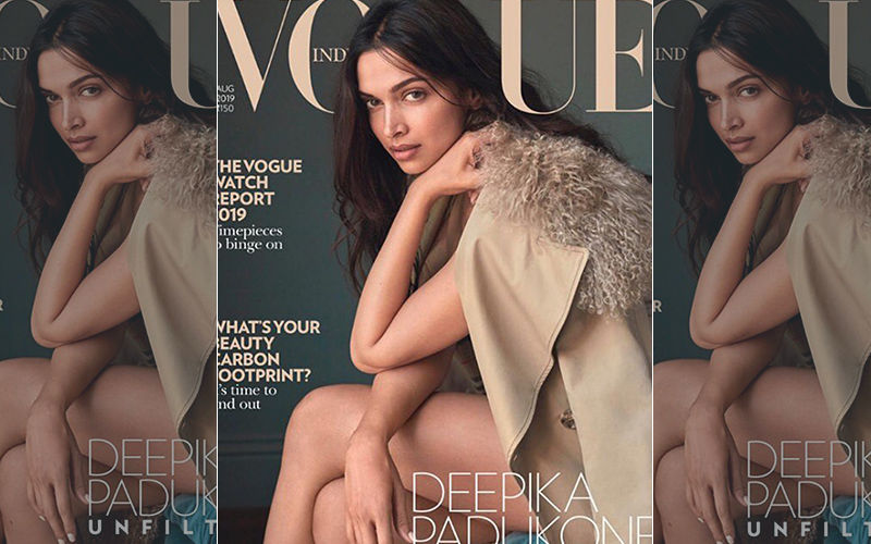 Deepika Padukone Goes Au Naturel, Looks Sexy In This "Barefaced And Unfiltered" Cover Photo