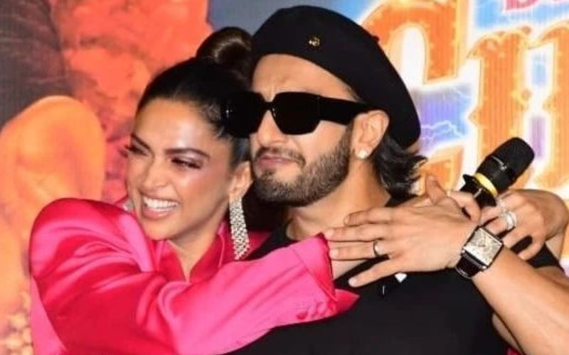 AWW! Ranveer Singh FLIRTS With Wife Deepika Padukone At A Mumbai Event; Fans Say, ‘Abhi Lao Haters Divorce Wale Theories’- WATCH