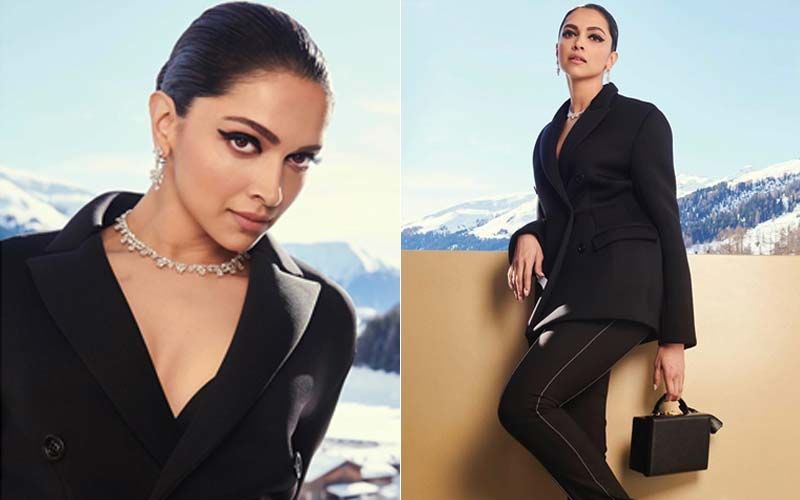 Deepika Padukone’s All Black, Captivating Look From Davos Deserves A Bold Round Of Applause