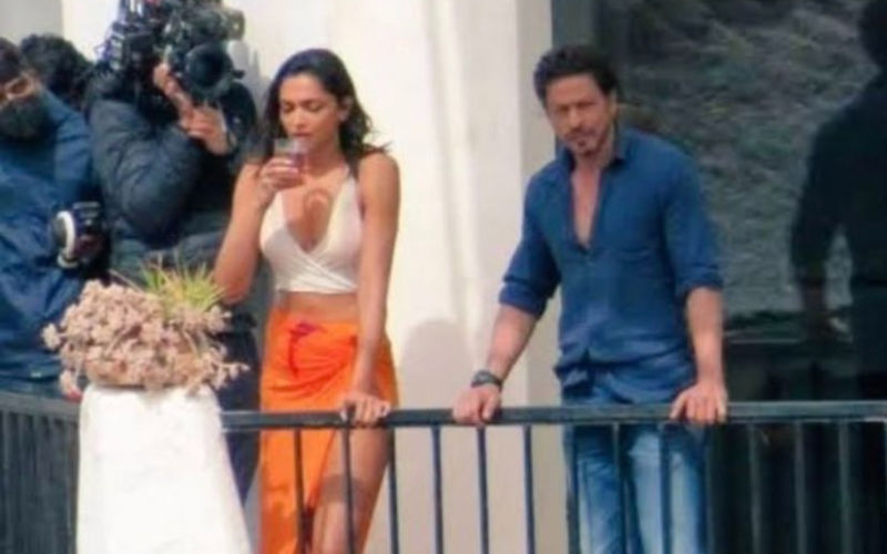 LEAKED! Unseen PIC Of Shah Rukh Khan Shooting With Deepika Padukone From Sets Of Pathaan Goes Viral; Troller Say, ‘One More Disaster Coming Soon’