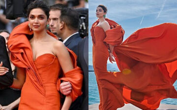 Deepika Padukone Gets TROLLED As She Struggles To Adjust Her Gown With A Huge Trail At Cannes 2022: ‘Lo Karwaali Na Beizzati’ -VIDEO Inside 