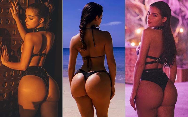 Demi Rose Is The Queen Of Back Shot Nudes; Lady Puts Her Famous Derriere On Show In Tiniest Thongs