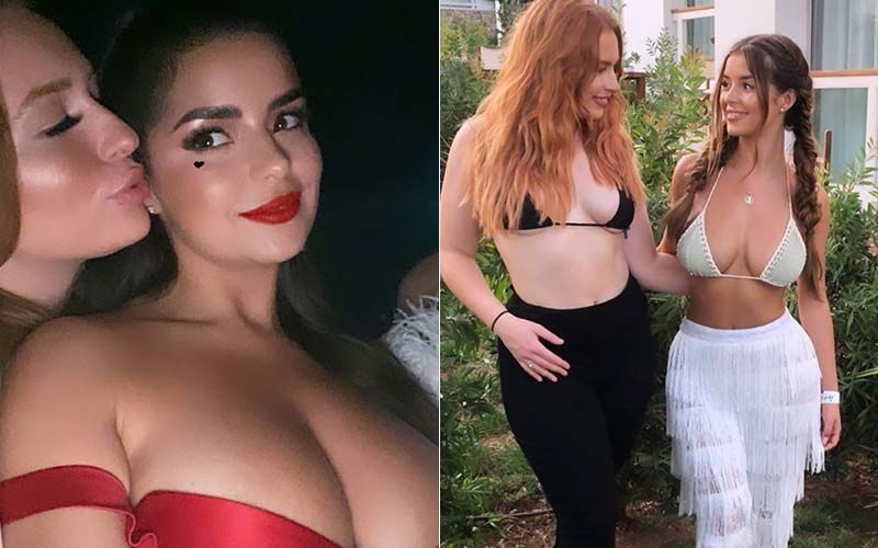 Demi Rose Celebrates Her Bestie’s Birthday By Sharing Sultry Snaps Of Them Together; Sets Up Candlelight Dinner At Home