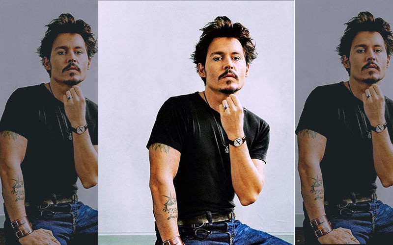 Johnny depp aftershave online ad