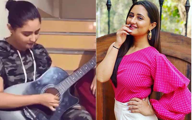 Bigg Boss 13 Rashami Desai On Mission To Learn Guitar During Lockdown; ‘Trying To Find Happiness In Moments Like These’ - WATCH