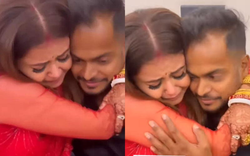 Newlywed Devoleena Bhattacharjee Can’t Stop Crying, Hugs Hubby Shanwaz Shaikh Tightly; Netizen Says, ‘Serial Nahi Real Life Hai Yaha Kyu Acting Chalu Hai'