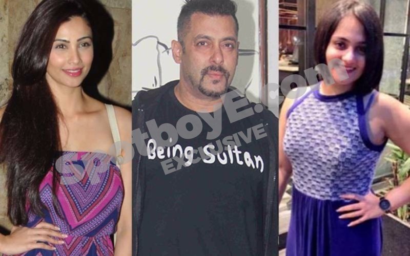 Salman watches Daisy's play with sister Shweta and then dines with them in his Galaxy home!