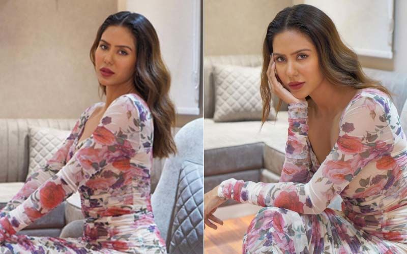 Sonam Bajwa Shares Floral Love In A Stunning Dress; Shares A Pic On Insta