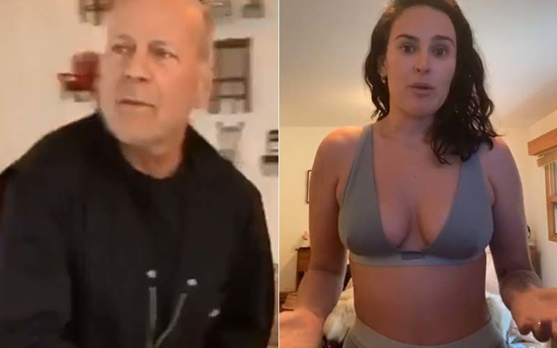 Bruce Willis Accidentally Crashes Daughter Rumer’s Video In Her Underwear Talking About Body Image-WATCH