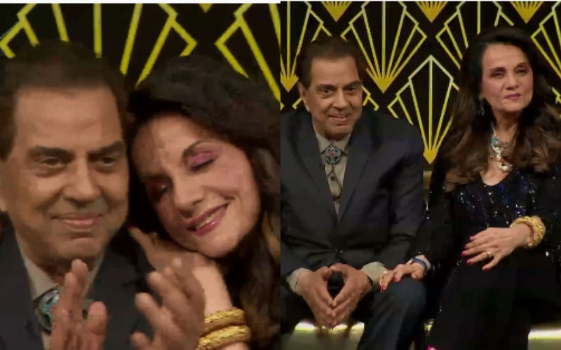Indian Idol 13: Mumtaz And Dharmendra Appear Together After 50 Years; Actress Gives A Sweet Hug To The Actor; Fans Say, ‘Omg Two Legends In One Frame’
