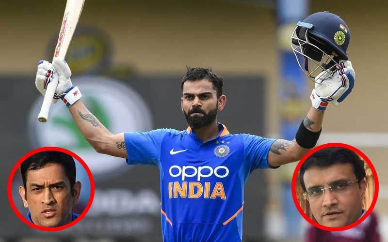 Virat Kohli Breaks MS Dhoni, Sourav Ganguly And Ricky Pointing’s Records; Hits 42nd ODI Century In Trinidad