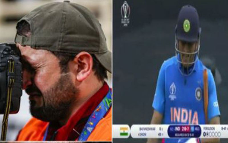 Truth Behind Viral Video Of Cameraman Crying Inconsolably Over MS Dhoni's Dismissal In India VS New Zealand ICC World Cup 2019 Semi-Finals