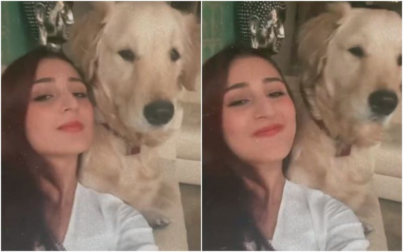 Nayan Hitmaker Dhvani Bhanushali Gets Cuddly With Her Pawdorable Buddy Libo; We Bet You Will Go 'Aww' - VIDEO