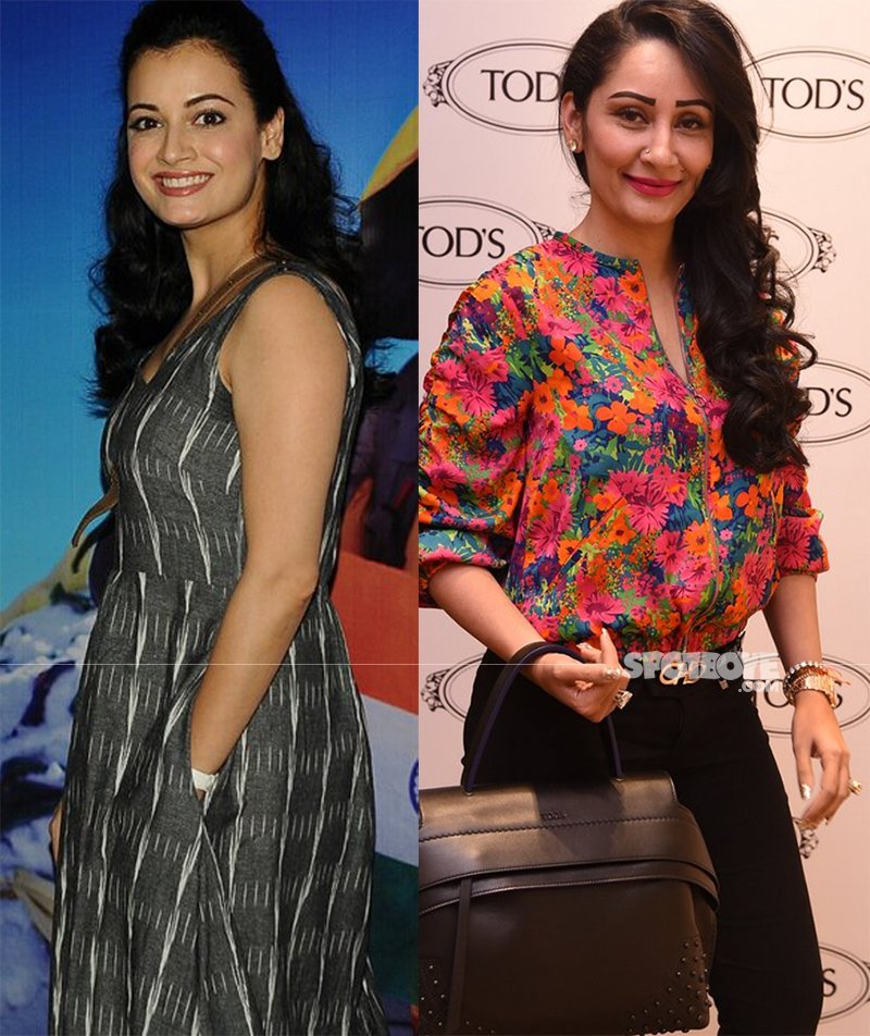 dia mirza and maanayata dutt