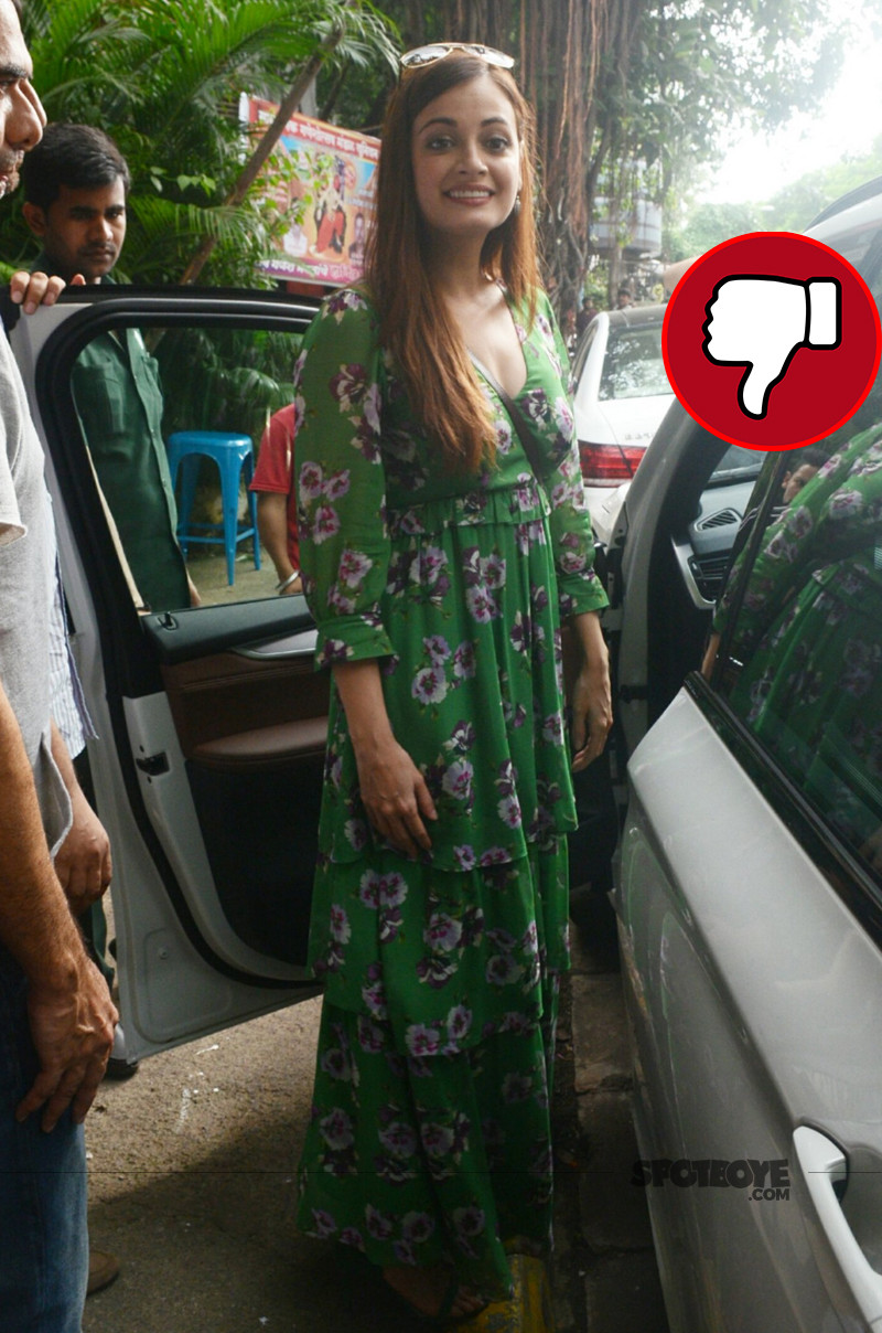 dia mirza snapped post lunch