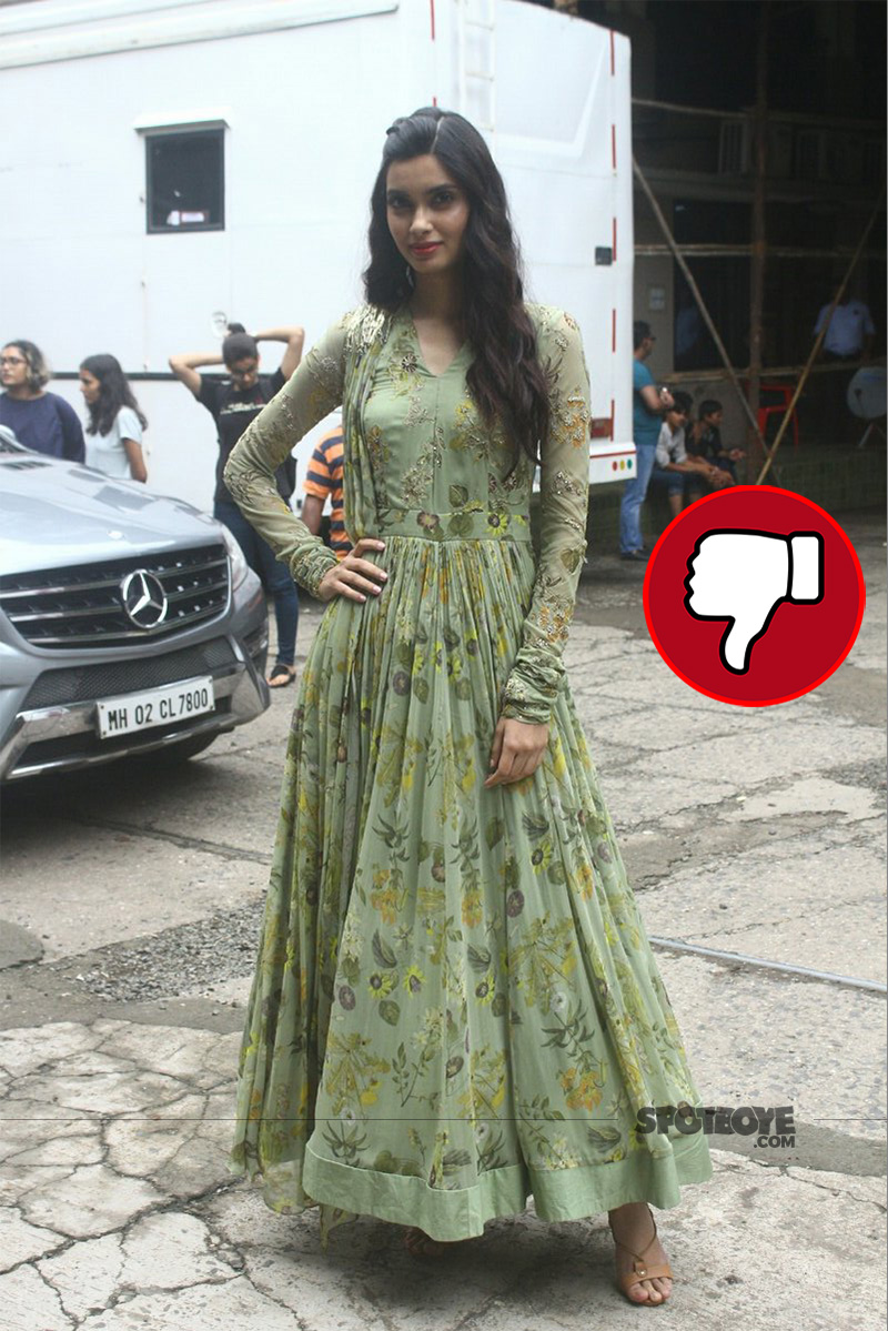 diana penty snapped at promotion of lucknow central
