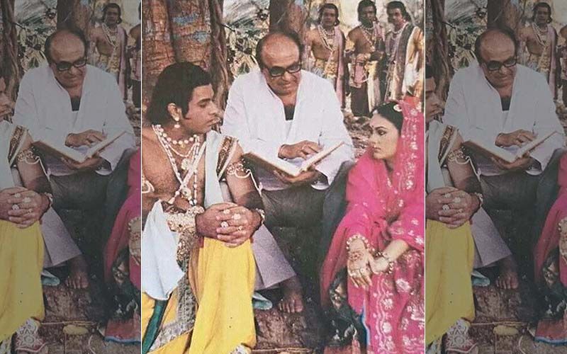 Ramayan: Sita Dipika Chikhlia’s BTS Pic With Ramanand Sagar And Arun Govil Goes Viral As Fans Notice Laxman, Bharat, Shatrughan Photobombing