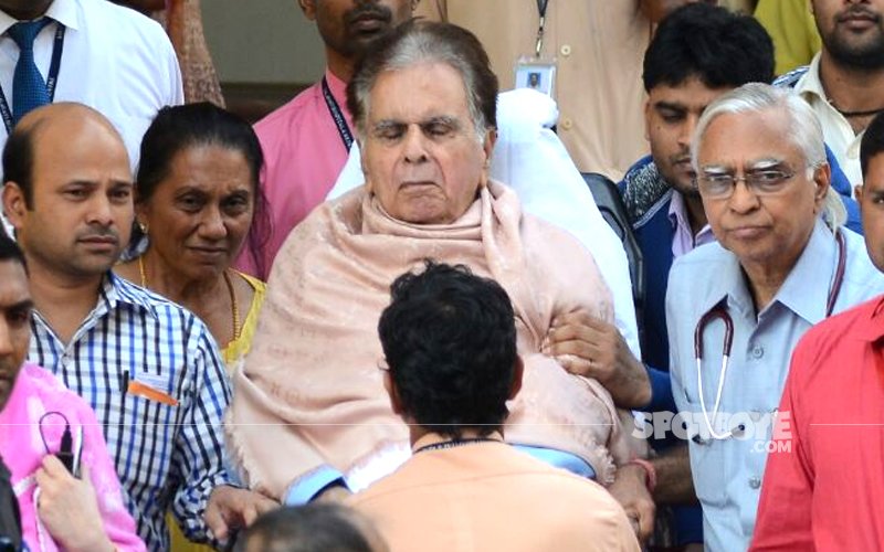 dilip kumar heads back home after week at hospital