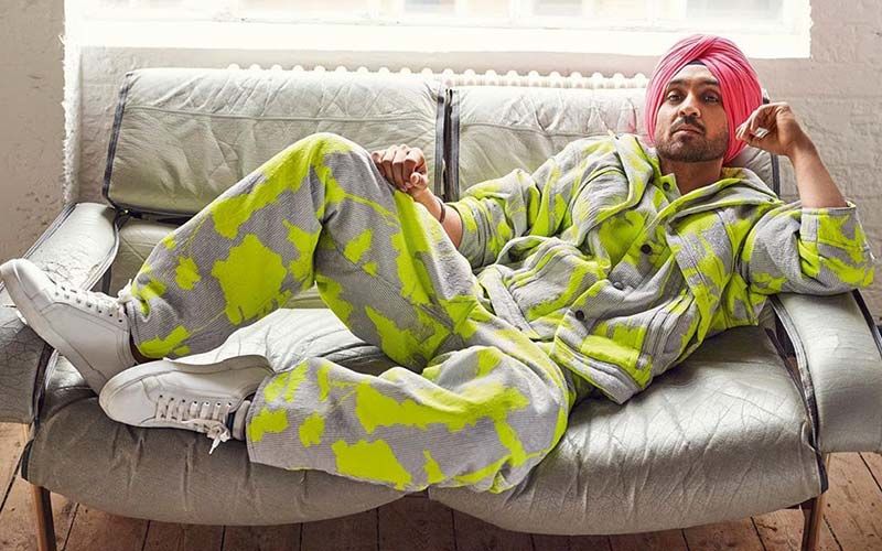 Diljit Dosanjh Dons Pyjama With Blazer For A Popular Fashion Magazine Cover Shoot